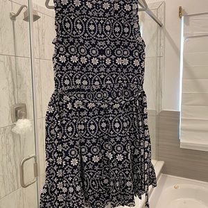 Kate Spade Blue and White Dress